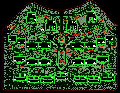 某住宅區(qū)景觀建設(shè)施工圖免費下載與園林綠化設(shè)計施工指南