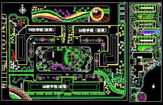 學(xué)校教學(xué)區(qū)與宿舍區(qū)綠化設(shè)計圖紙免費下載指南