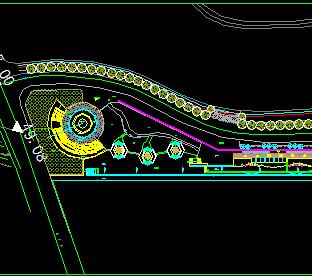 某河濱綠地景觀綠化施工圖紙免費下載與園林綠化工程設(shè)計施工指南