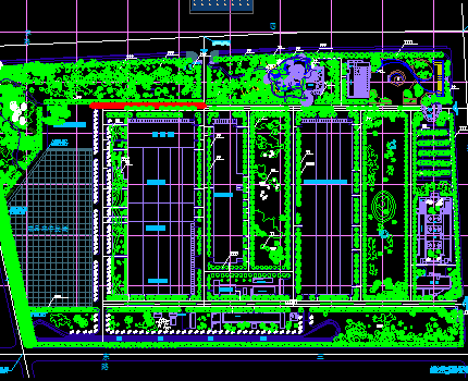 汽車美容中心綠化設(shè)計圖紙免費下載及園林綠化施工指南
